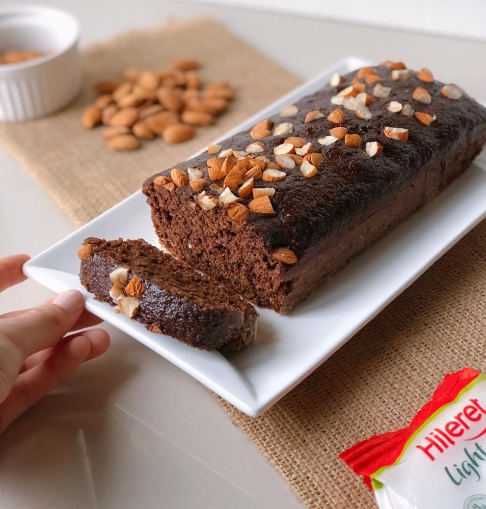 Budín de Avena, Cacao y Almendras